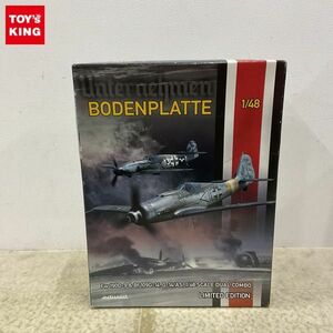 1円〜 eduard 1/48 BODENPLATTE Fw 190D-9 ＆ Bf 109G-14 G-14/AS 2機セット