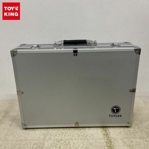 1円〜 TOYGER カード収納 CEO Storage アルミ製アタッシュケース シルバー