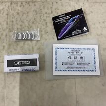 1円〜 SEIKO 500 TYPE EVAウオッチ 500系 新幹線25周年記念_画像6