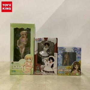 1円〜 コトブキヤ他 1/6等 4-Leaves ToHeart2 シルファ サマーメモリーズ、ビビッドレッドオペレーション 四宮ひまわり 水着ver. 他