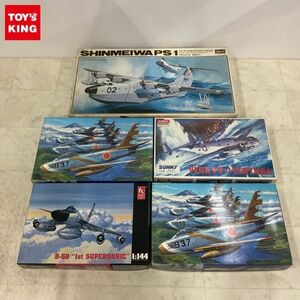 1円〜 フジミ 等 1/72 F-86Fセイバー ブルーインパルス‘61 2点 1/144 B-58 1st スーパーソニック 他