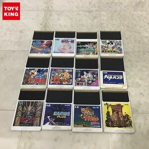 1円〜 箱無 PCエンジン Hu CARD ソフト 桃太郎活劇 アドベンチャーゲーム めぞん一刻 他