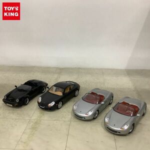 1円〜 訳あり ジャンク ブラーゴ 1/18 ポルシェ911カレラ 1897、マイスト 1/18 ポルシェ ボクスター他