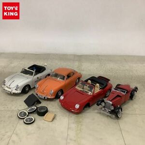 1円〜 訳あり ジャンク フランクリンミント 1/24 1928 スタッツ ブラックホーク、ブラーゴ 1/18 ポルシェ911カレラ 1993他