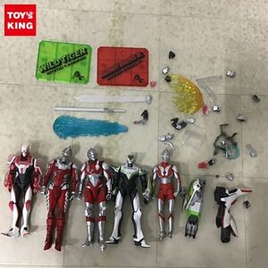 1円〜 訳あり ジャンク S.H.Figuarts TIGER&BUNNY 他 バーナビー・ブルックスJr.、ウルトラマン 他