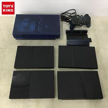 1円〜 訳あり PS2 本体 SCPH-37000 オーシャン・ブルー、SCPH-77000 ブラック 他_画像1