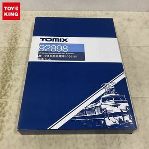 1円〜 ジャンク TOMIX Nゲージ 92898 JR381系特急電車 くろしお 基本セット