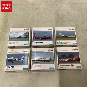 1円〜 herpa 1/500他 KLM Royal Dutch Airlines KLMシティホッパー フォッカー70、Austrian ボーイング 777-200 等