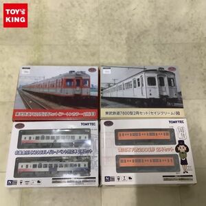 1円〜 トミーテック 鉄道コレクション 営団地下鉄2000形 2両セット 東武鉄道7800型2両セット セイジクリーム 他