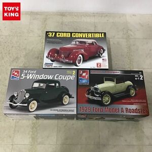 1円〜 AMT ERTL 等 1/25 ’34 フォード 5ウィンドウ クーペ、1929 フォード モデル ア ロードスター 他