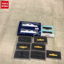 1円〜 ポポンデッタ等 Nゲージ 7017 タキ5450 北海道曹達、92135 JR貨車 コキ102形・103形（コンテナなし）セット他_画像1