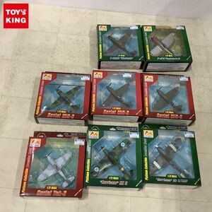 1円〜 EASY MODEL WWII AIRCRAFT SERIES 1/72 P-47D サンダーボルト、ハリケーン Mk.II、ソビエト MiG-3他