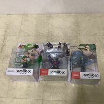 1円〜 未開封 amiibo アミーボ スーパーマリオ ルイージ 大乱闘スマッシュブラザーズ ゲッコウガ 他_画像3