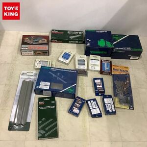 1円〜 訳あり TOMIX等 Nゲージ 5006 DXパワーユニット、5040 アダプターユニット、5569 TCS自動踏切II他