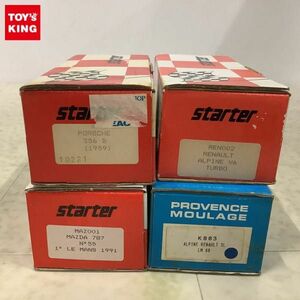 1円〜 PROVENCE MOULAGE 1/43 アルピーヌ ルノー 3L LM 68、starter 1/43 ポルシェ356 B 1959他 ガレージキット