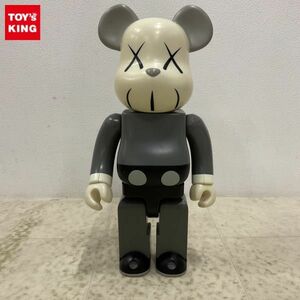 1円〜 箱無 メディコム・トイ BE@RBRICK ベアブリック 400% KAWS ABSモデル