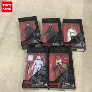 1円〜 未開封含 STAR WARS ブラックシリーズ 6インチフィギュア タイ・ファイター・パイロット、ハックス将軍 他