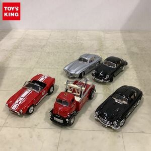 1円〜 訳あり ジャンク サニーサイド 1/24 メルセデス ベンツ 300SL（1954）、ポルシェ356B クーペ 1961他