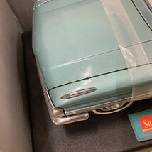 1円〜 破損 サンスター 1/18 フォード ギャラクシー 500 1964 ブルー_画像4