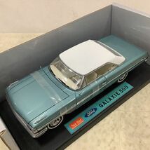 1円〜 破損 サンスター 1/18 フォード ギャラクシー 500 1964 ブルー_画像2