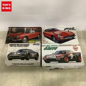 1円〜 フジミ 1/24 ニッサン フェアレディ 240Z-L S30 ハセガワ モノグラム 1/25 ポルシェ 904 カレラ GTS 1964年第2回日本GP優勝車他