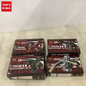 1円〜 未開封含 メディコム・トイ RAH 220 1/8 仮面ライダー ショッカーライダー2号、戦闘員C、ヤモゲラス、死神カメレオン