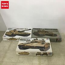 1円〜 タミヤ 1/35 重戦車 タイガーI型 後期生産型 イスラエル メルカバ主力戦車 他_画像1