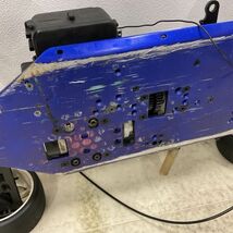 1円〜 ジャンク エンジンRC 京商 シャーシ タイヤ KS102BK サーボ 他_画像4