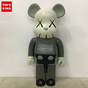 1円〜 同梱不可□ 箱無 メディコム・トイ BE@RBRICK ベアブリック 1000％ 1st KAWS ファースト カウズ