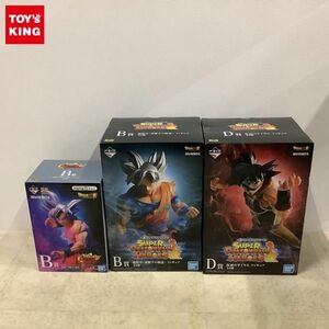 1円〜 未開封 一番くじ ドラゴンボール スーパードラゴンボールヒーローズ 等 B賞 孫悟空 身勝手の極意 D賞 仮面のサイヤ人 他