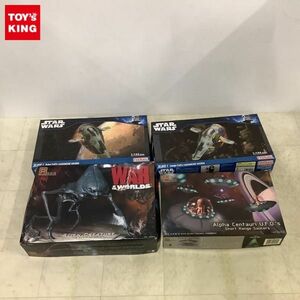 1円〜 PEGASUS HOBBIES 1/8 エイリアン クリーチャー、ファインモールド 1/144 STAR WARS スレーブI（ボバ・フェットVer.）他