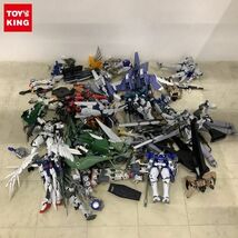 1円〜 訳あり ジャンク 組済プラモデル ウイングガンダム ゼロカスタム、クシャトリヤ 他_画像1