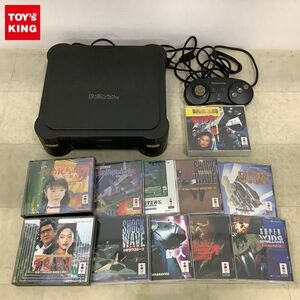 1円〜 訳あり パナソニック 3DO インタラクティブ マルチプレーヤー No.FZ-1、山村美紗サスペンス 京都鞍馬山荘殺人事件 他