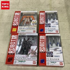 1円〜 未開封含 バンダイ ROBOT魂 SIDE MS 機動戦士ガンダムOO オーライザー、スサノオ（トランザムVer.）、アリオスガンダム