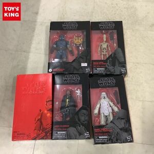 1円〜 未開封含 STAR WARS ブラックシリーズ 6インチフィギュア バトル・ドロイド、ランド・カルリジアン（ハン・ソロ）他