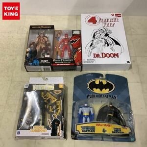 1円〜 未開封 ハズブロ等 ワールド・オブ・バットマン バットマン2体セット フォートナイト シャドウ マイダス ゴールド 他