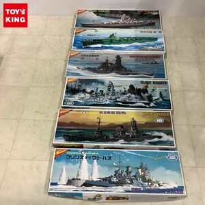 1円〜 ニチモ 30cmシリーズ 日本 高速戦艦 榛名 プリンス オブ ウェールズ 他