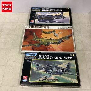 1円〜 AMT等 1/48 ダグラス AD-4W スカイレイダー 1/72 B-17F フライングフォートレス 他