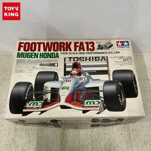 1円〜 タミヤ 1/10 電動RC フォーミュラー1タイプ レーシングカー フットワーク FA13 無限ホンダ