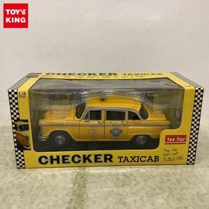 1円〜 サンスター 1/18 1981 New York Checker Taxi Cab