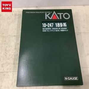 1円〜 動作確認済 KATO Nゲージ 10-247 189系グレードアップあさま 基本セット