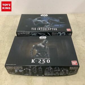 1円〜 バンダイ 1/12 等 STAR WARS ROGUE ONE K-2SO STAR WARS タイ・インターセプター