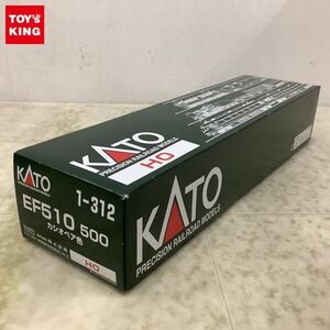 1円〜 動作確認済 KATO HOゲージ 1-312 EF510 500 カシオペア色