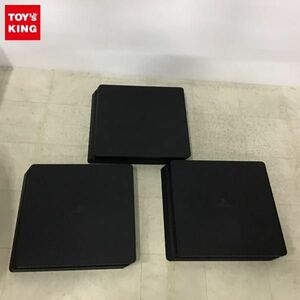 1円〜 動作確認/初期化済/箱無 PlayStation 4 本体 ジェット・ブラック CUH-2000B、CUH-2100A、CUH-2200A