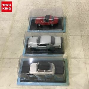 1円〜 アシェット 国産名車コレクション 1/24 トヨタ スポーツ 800（1965）、日産スカイライン2000GT-R KPGC 10（1970）他