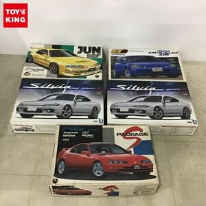 1円〜 フジミ 1/24 HONDA CR-X デルソル SiR、アオシマ 1/24 ホンダ プレリュード Si VTEC他