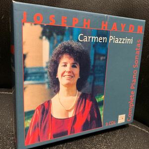 カルメン・ピアッツィーニ/Carmen Piazzini Comp.piano Sonatas: Piazzini CD 9枚セット