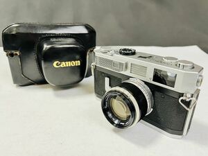 Э Canon キャノン MODEL 7 / 50mm 1:1.8 / レンジファインダー フィルムカメラ ケース付き / 258310 / 217-11 