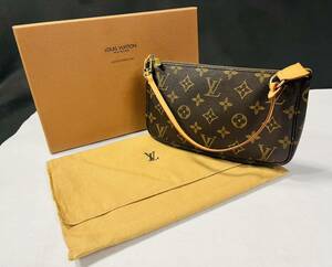 ▽ 【美品】LOUIS VUITTON ルイ・ヴィトン モノグラム ボシェット アクセソワール ショルダーバッグ M51980 / 258739 / 214-4