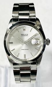 Э ROLEX OYSTERDATE PRECISION ロレックス オイスターデイト プレシジョン Ref,6694 SS 手巻き メンズ 腕時計 / 258314 / 217-1